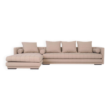 Corner sofa KOPENHAGA beige, Scandinavian design