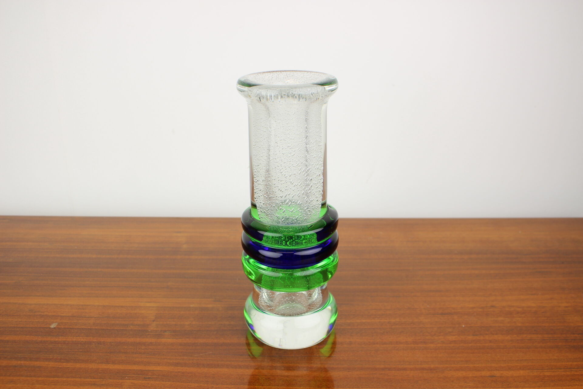 Art Glass Vase by Pavel Jezek for Skrdlovice Glassworks,1975s