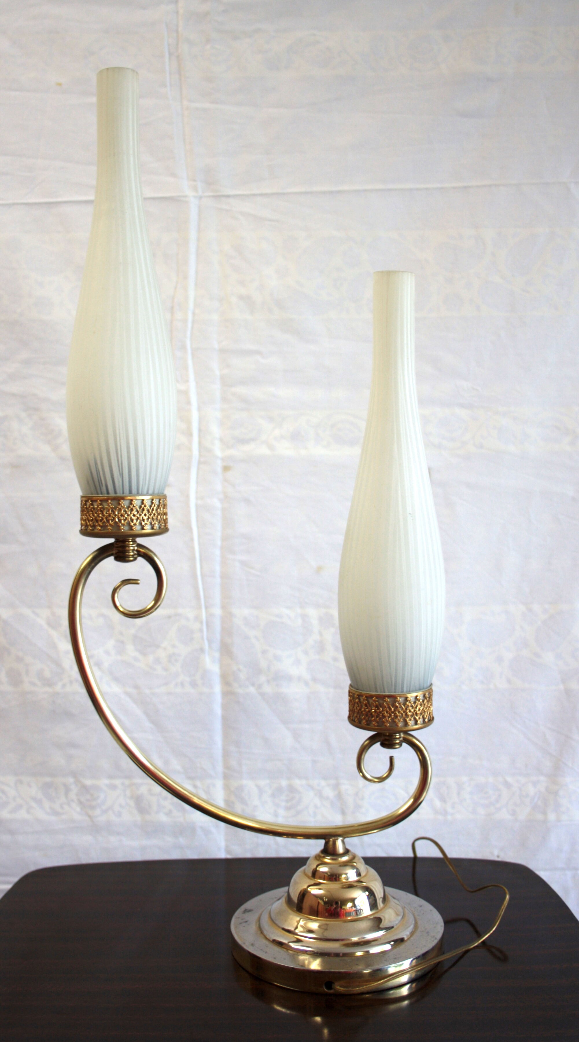 Table lamp 2 burners  circa 50