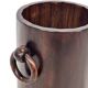 Vintage Wooden Cylinder Umbrella Stand, 1960s minimalist design