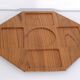 Karl Holmberg's vintage teak and glass tray