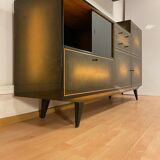 Commode avec bar et étagère, Kalwaryjska années 1960