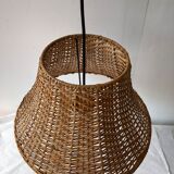 Vintage rattan suspension