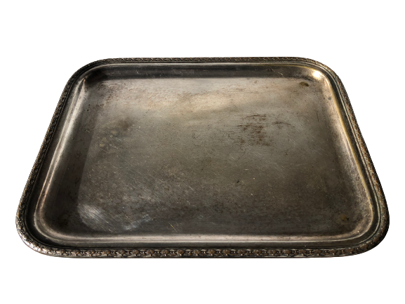 Silver tray