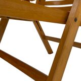 Vintage set of four Rex Plywood folding chairs by Niko Kralj design 1950