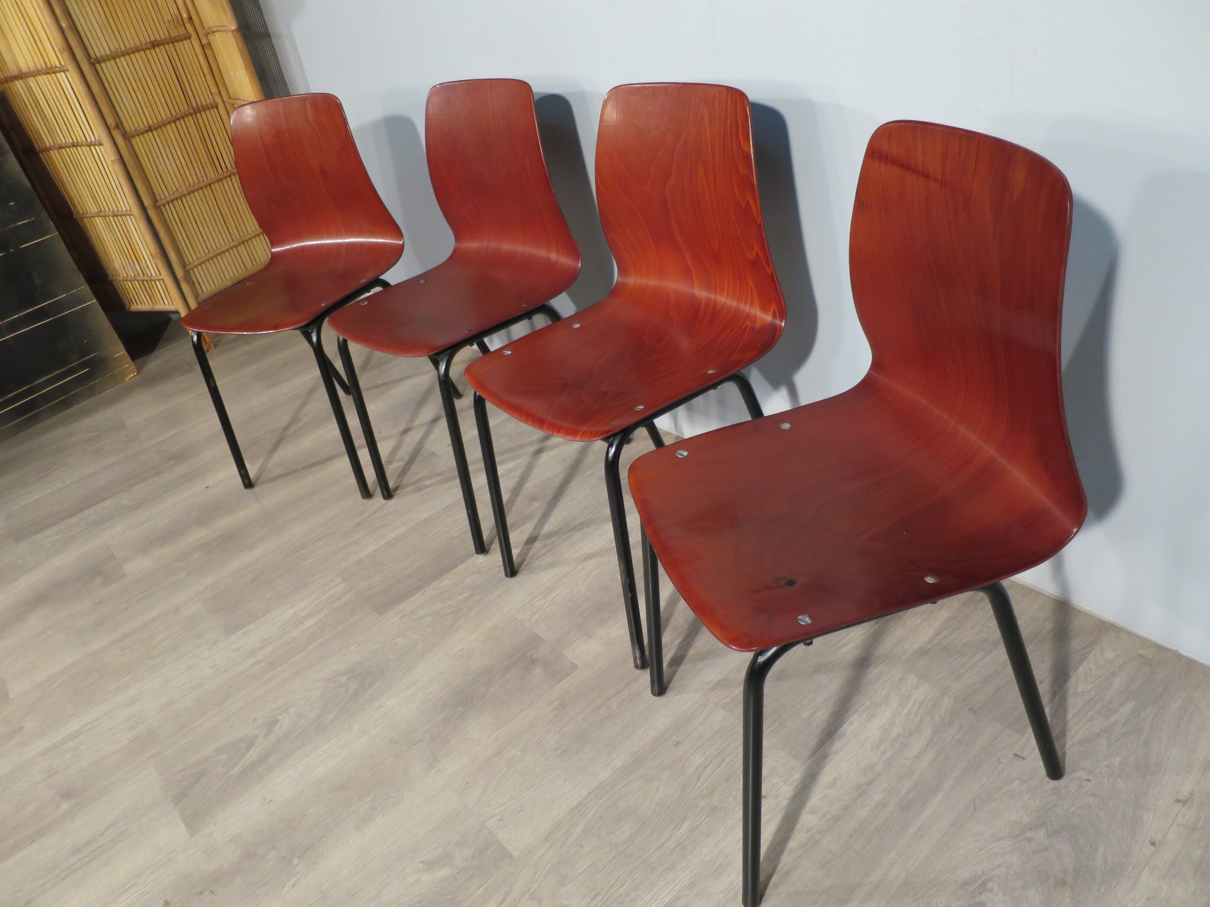 Set de 4 chaises Pagholz Made in West Germany