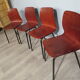 Set de 4 chaises Pagholz Made in West Germany