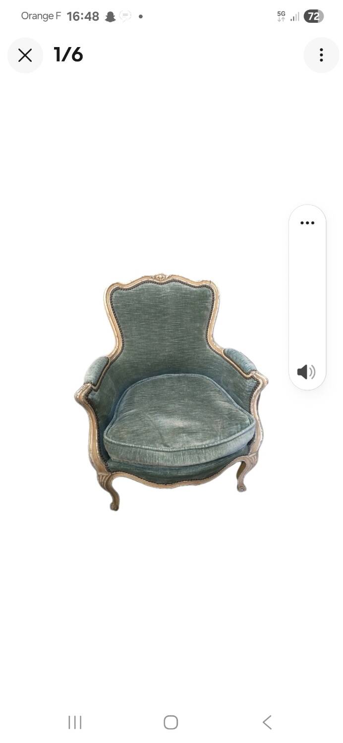 Louis XV style armchair