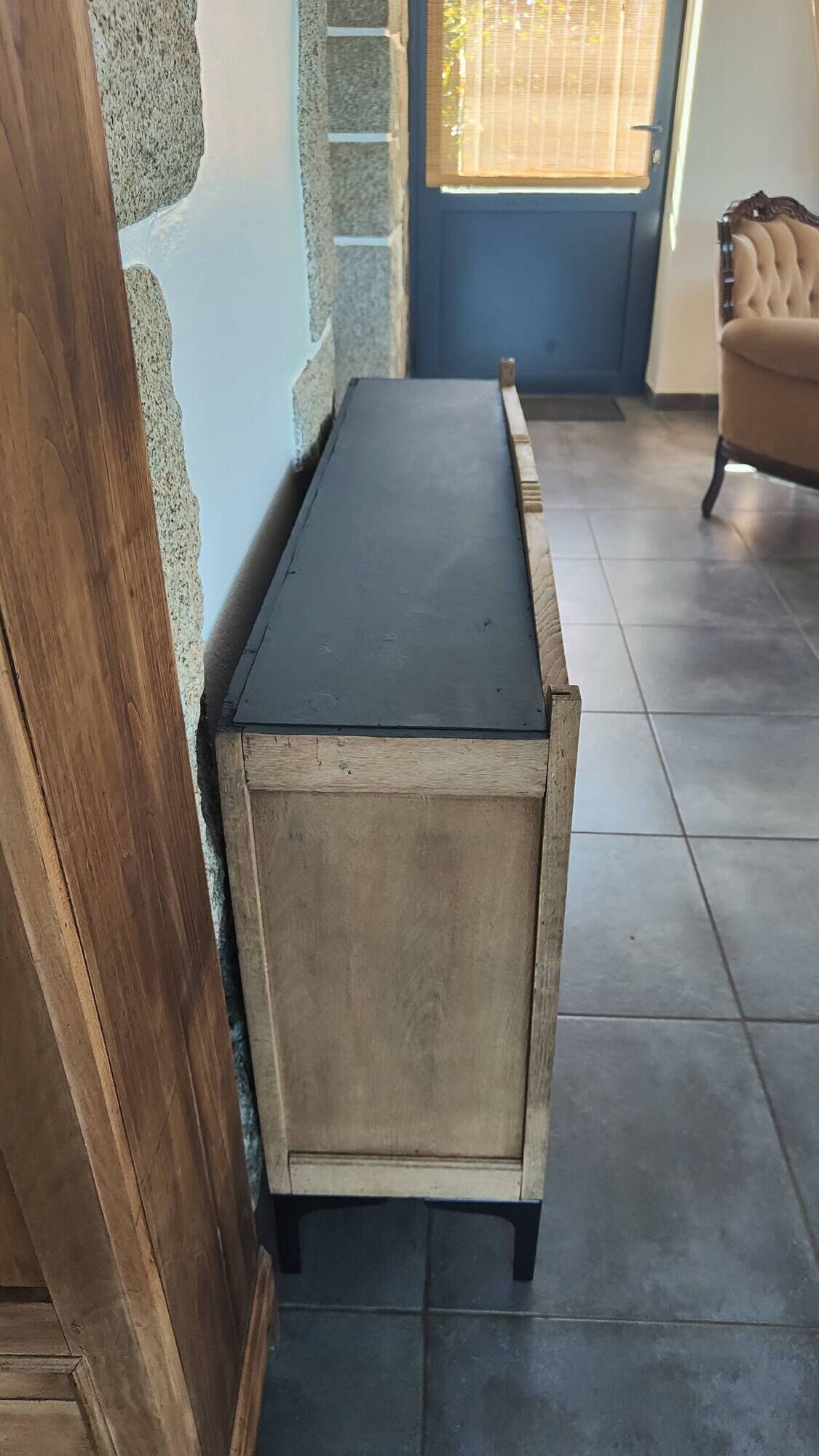 Art Deco buffet in solid oak