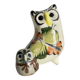 Duo HIBOUX Vintage ARTISANAL Ceramics
