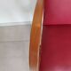 Pair of "moustache" bridge armchairs