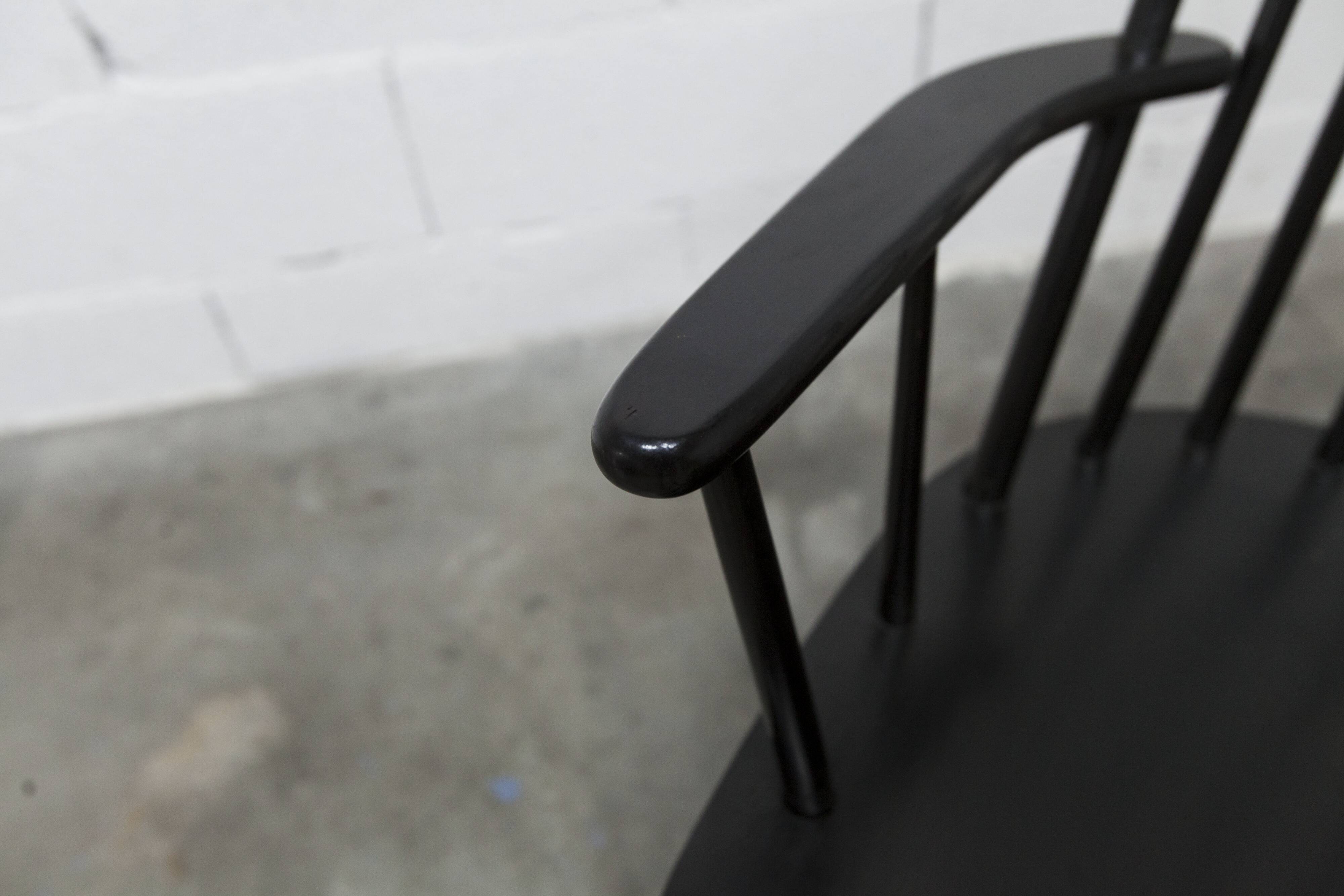 Scandinavian rocking chair tapiovaara style  1960 very good condition