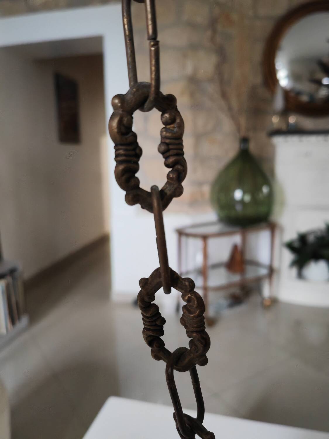 Hanging lantern light