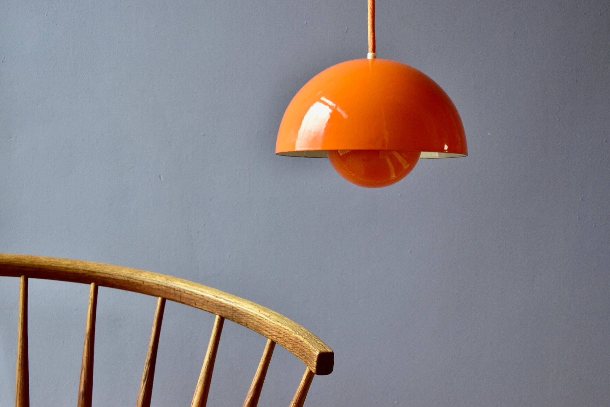 Verner Panton flowerpot pendant lamp by Louis Poulsen, Denmark