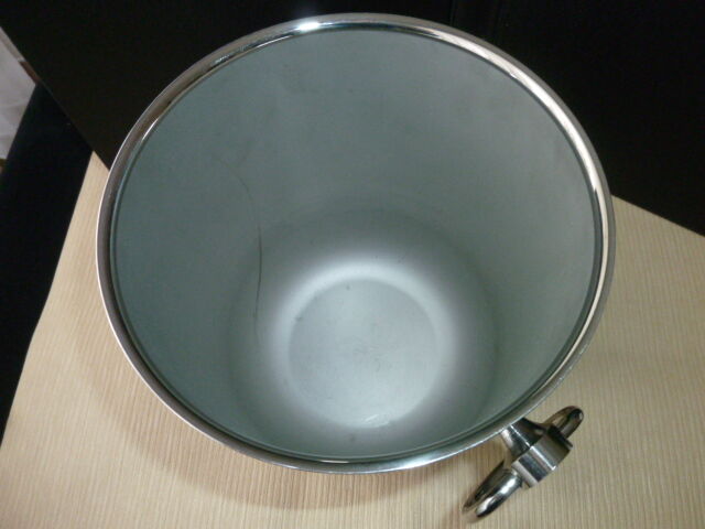 Jean Couzon 18/10 stainless steel champagne bucket