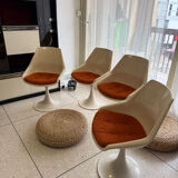 4 Vintage Tulip Chairs