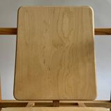 Pair of handmade wooden armchairs