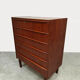 Commode en teck au design danois vintage