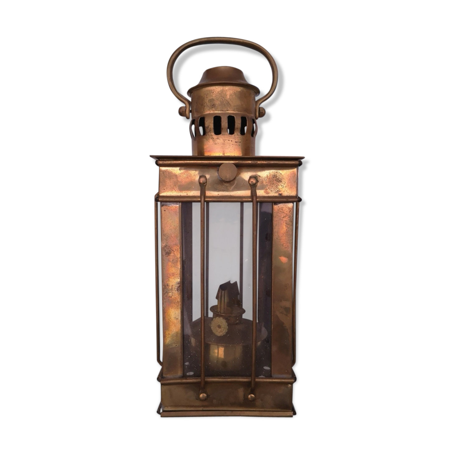 Sea lantern in brass