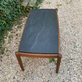 Slate coffee table