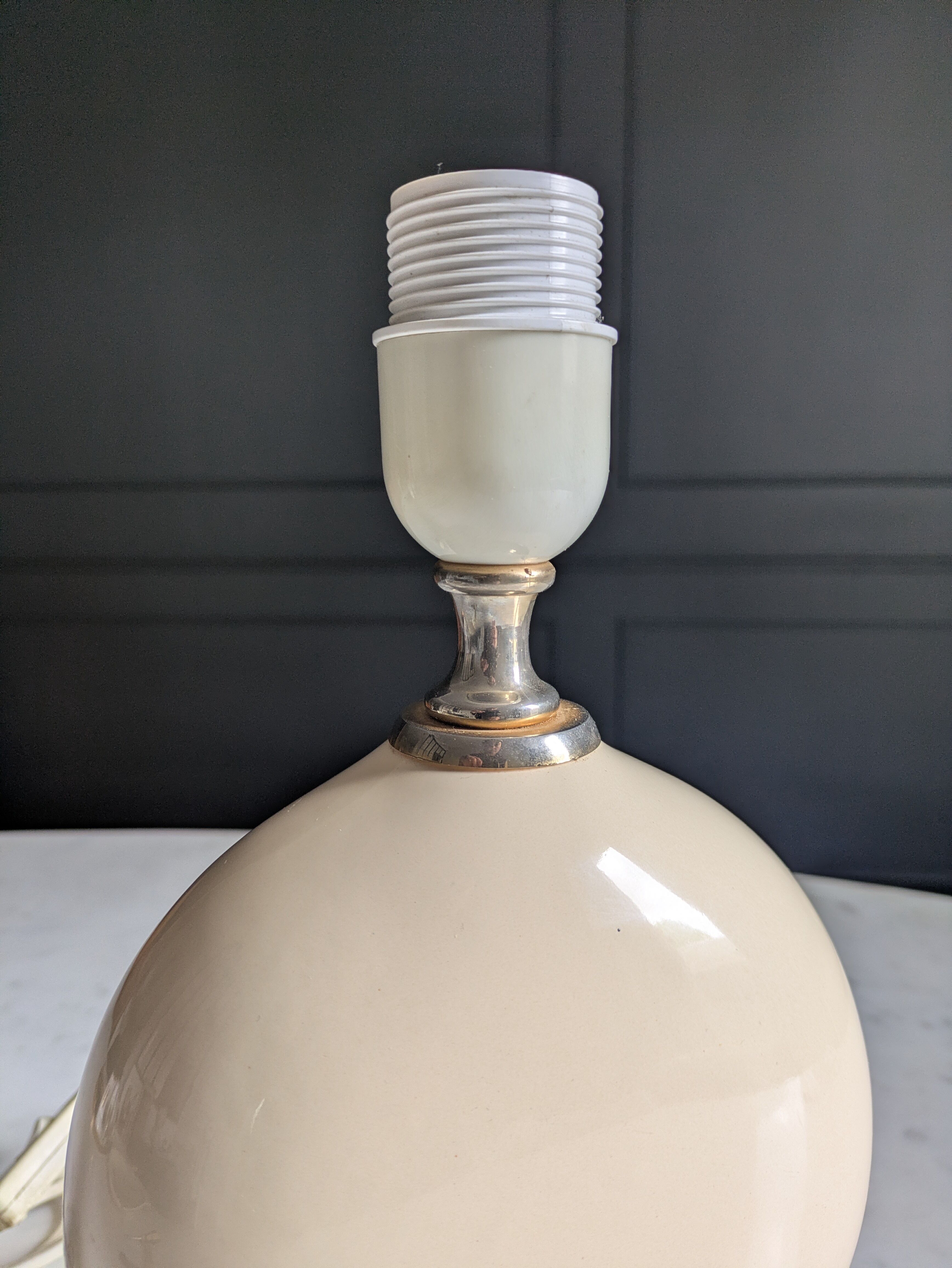Deschuytener lamp base. Vintage 70s/80s.