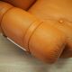 Orange sofa, Space Age design, 1960s, production: Italy