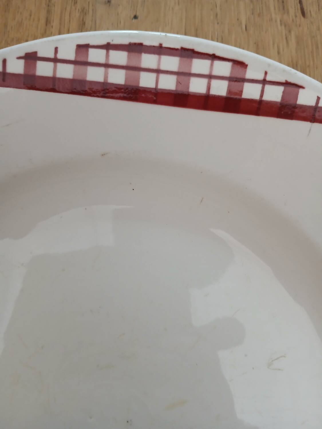 2 old dishes Digoin and Sarreguemines