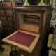 Small marquetry lady's writing desk, circa 1870