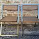 Chaises pliante cannage Italienne