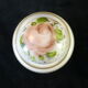 2 Old toilet bottles in Opaline NAPOLEON 3 hand painted