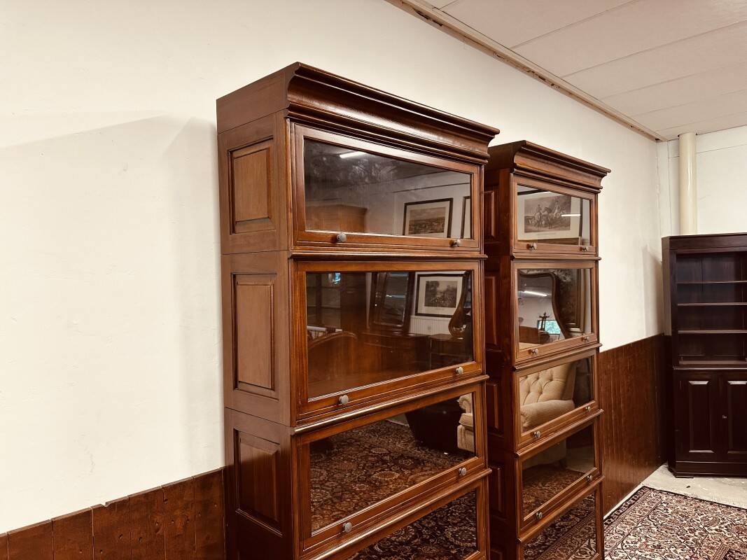 Classic English Globe Wernicke stackable barrister Bookcase