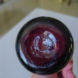 Bubbled glass decanter