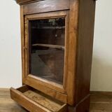 Verriot or walnut display case
