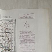 Carte Paris - Ile de France Nord Est 1971
