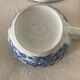 4 Coaching Scenes Blue Tea Cups and Saucers by Johnson Bros Ireston