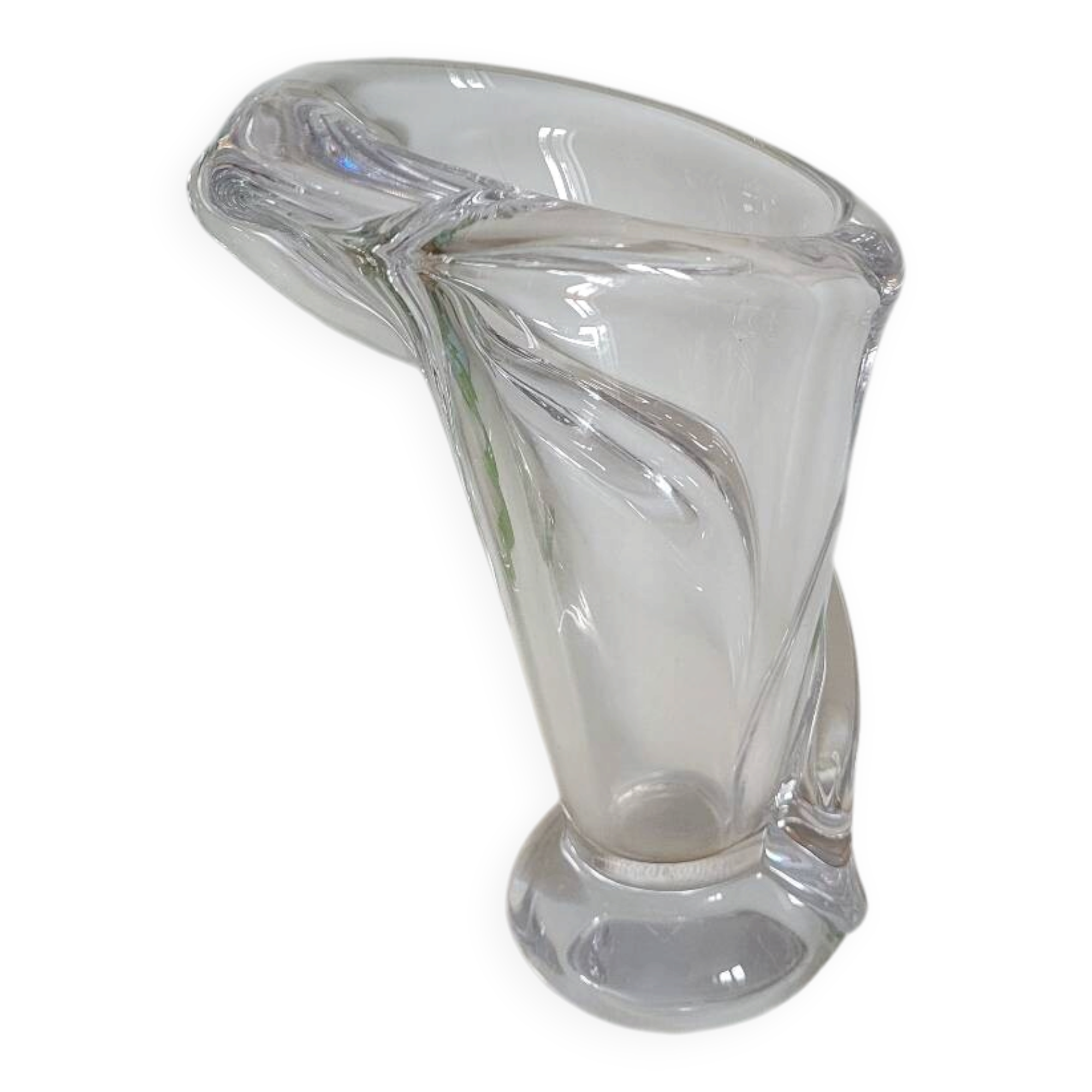 Crystal vase from Vannes Le Chatel