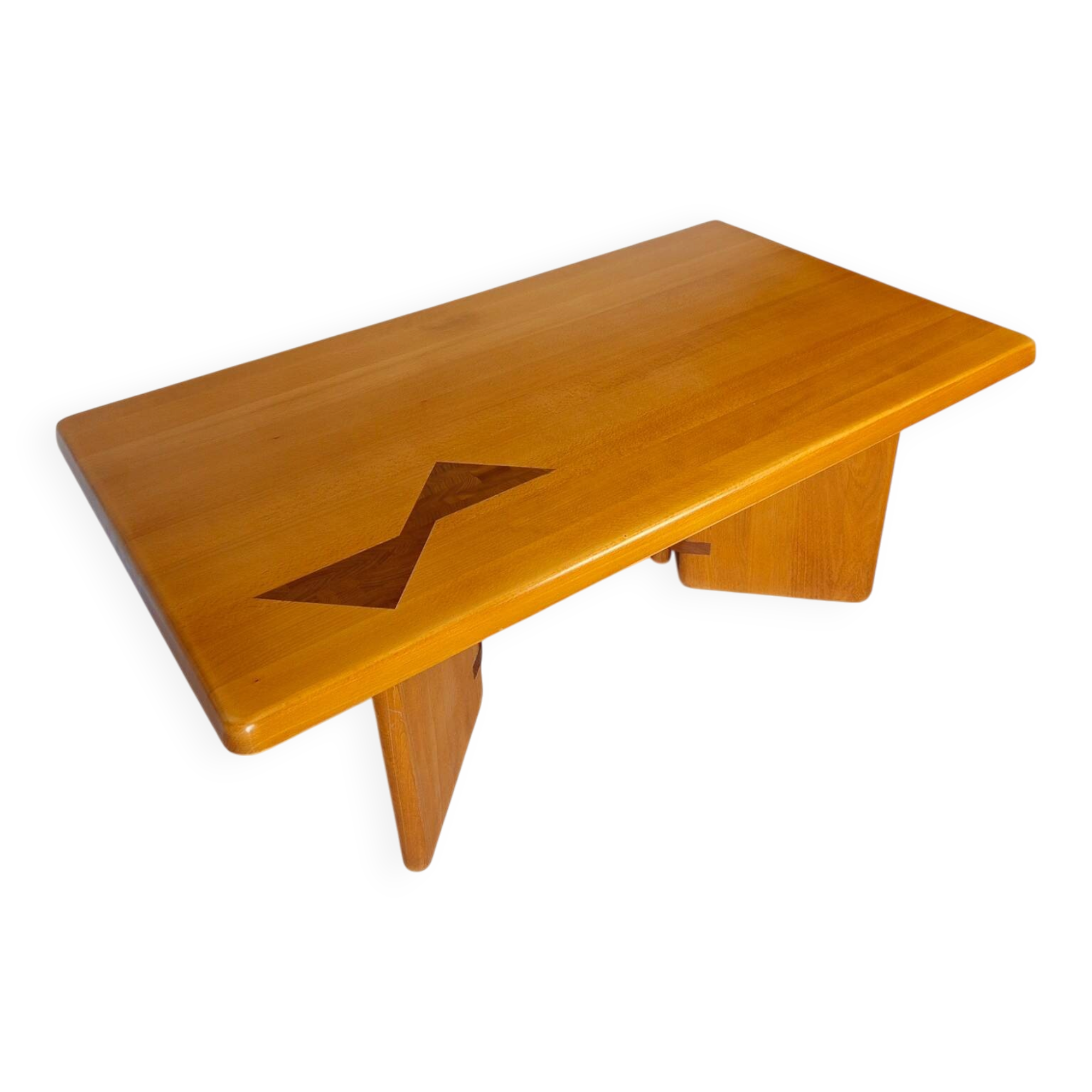Coffee table in elm