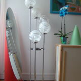 Vintage floor lamp 5 Globes Mazzega cascading