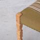 Set of six oak mid-century dining chairs