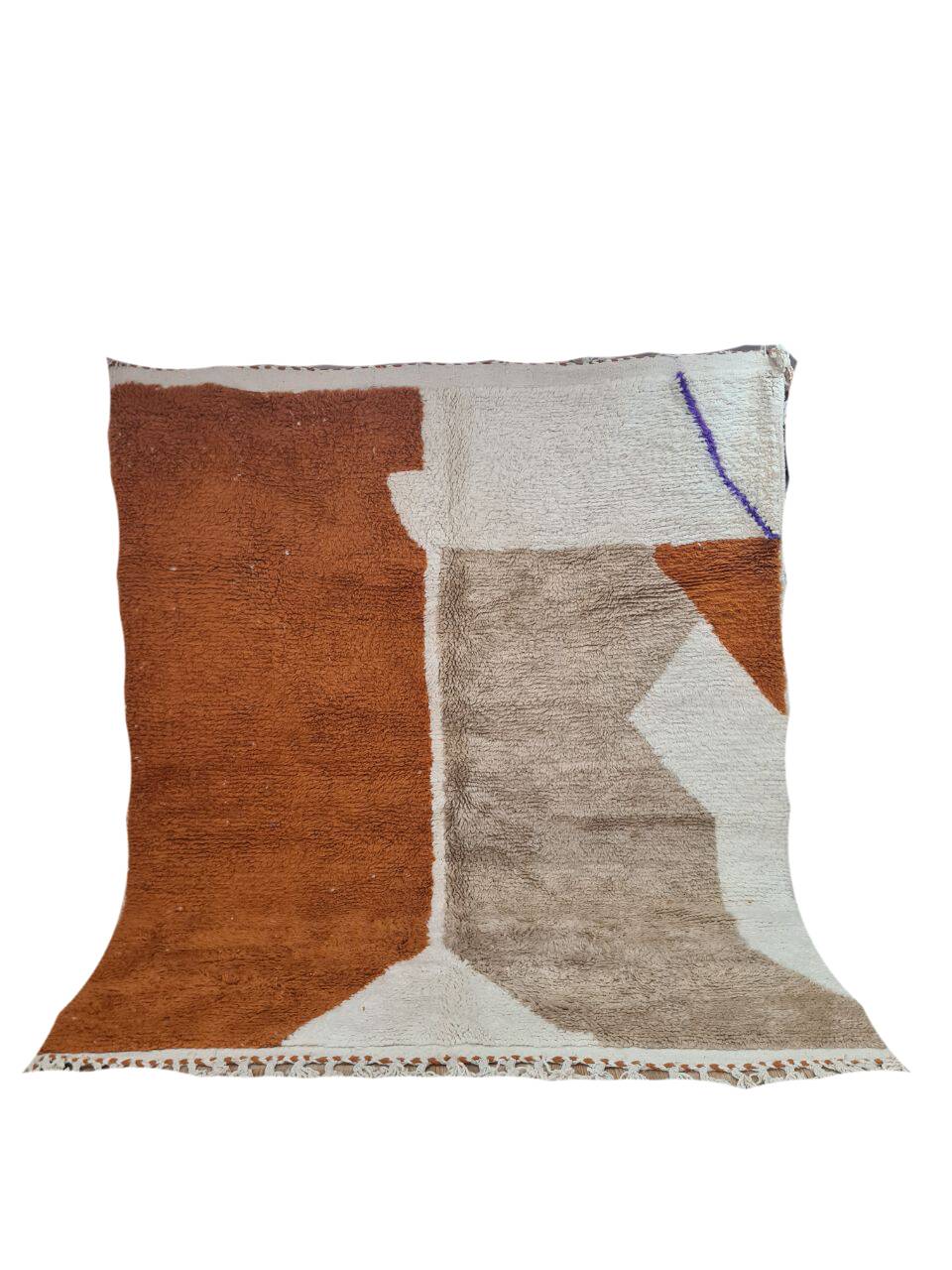 Berber mrirt handmade wool rug 300 X 200 CM