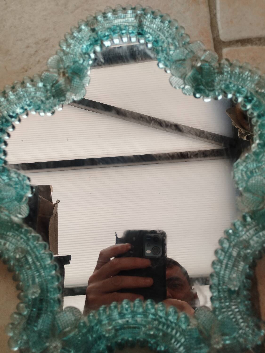 Antique Venetian mirror