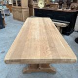 Solid oak monastery table