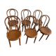 Series of 6 bistro chairs