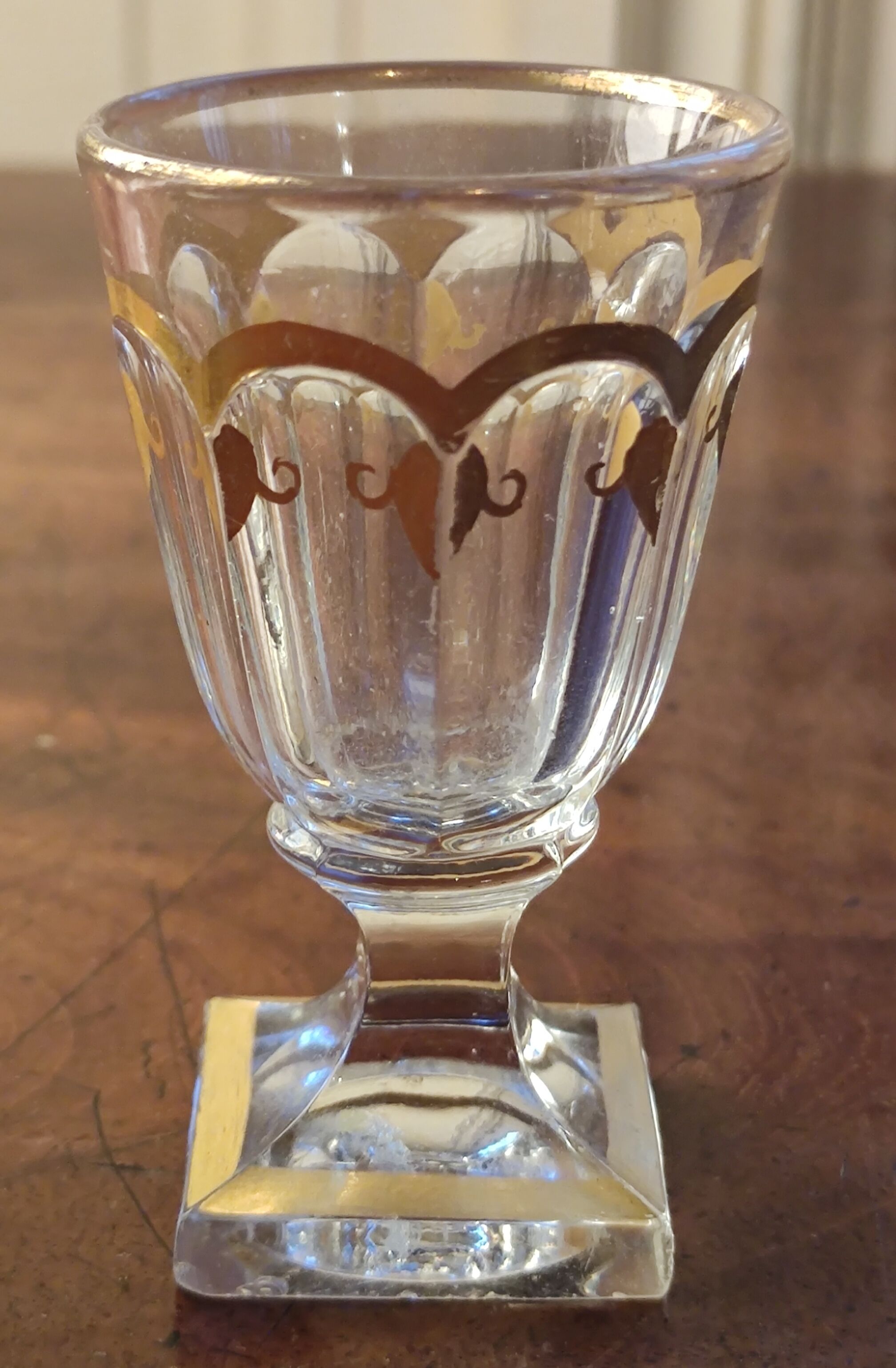 Carafon and small crystal glass from Baccarat/19th century