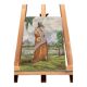 Painting on isorel of an African man