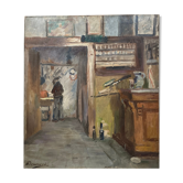 L'arrière cuisine du bar