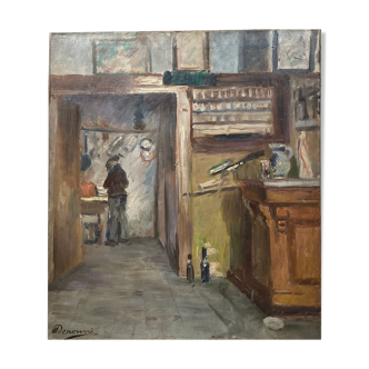 The back kitchen of the bar