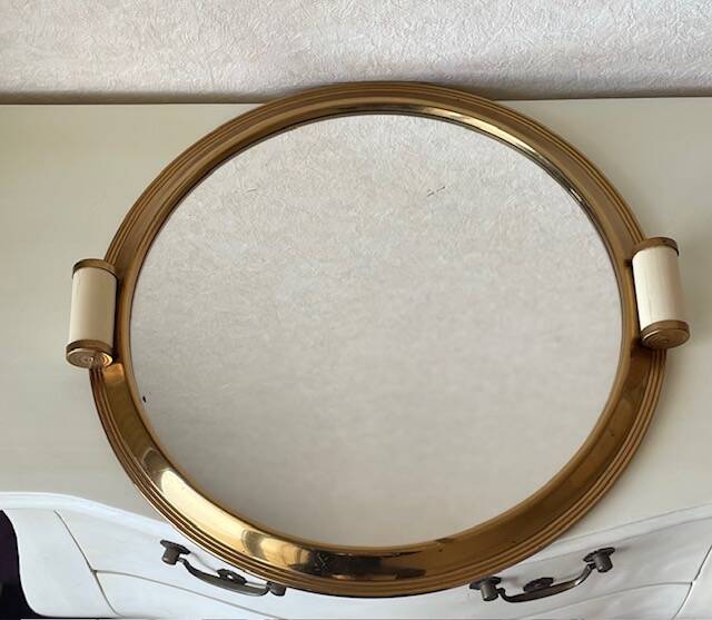 Art Deco mirror tray 40 cm