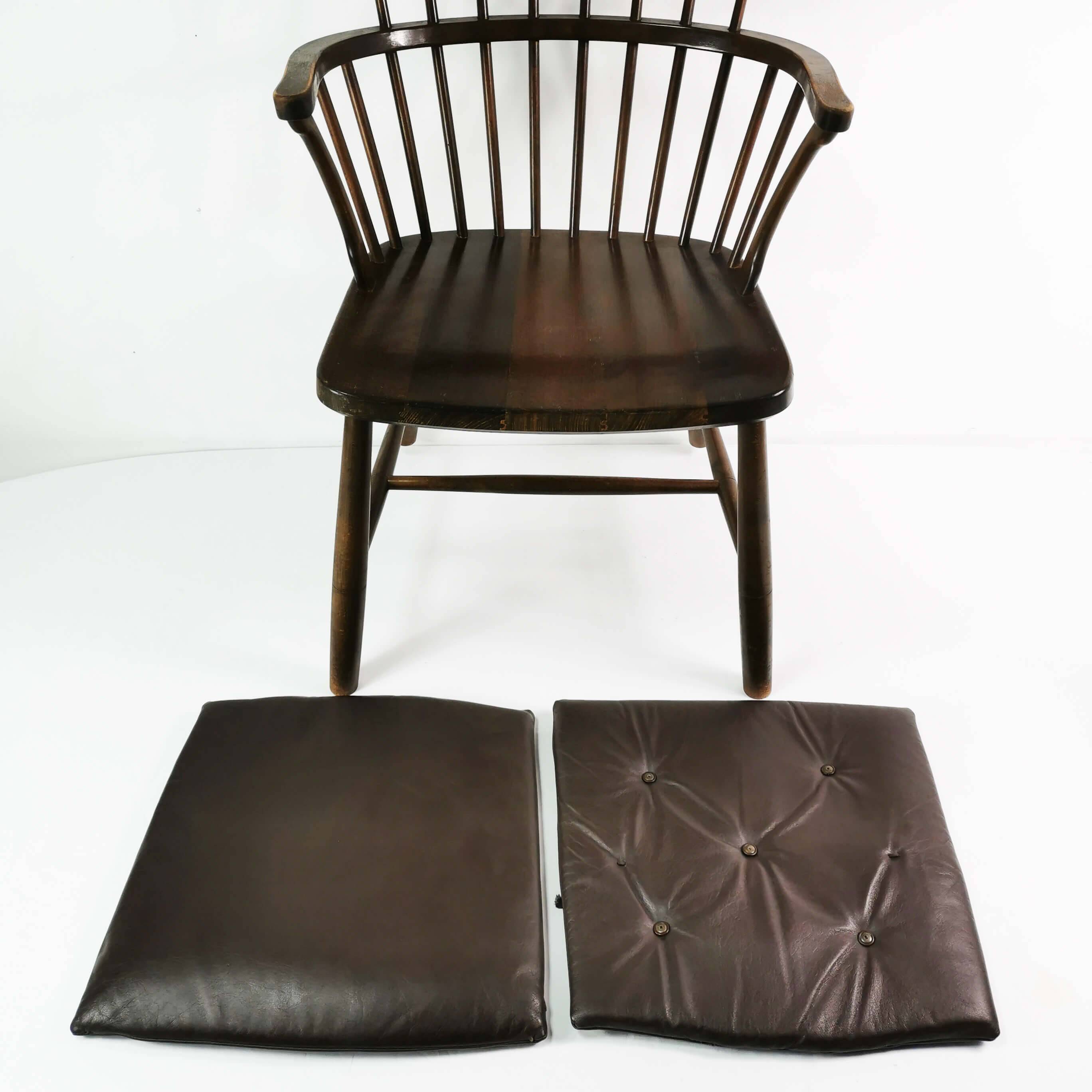 Designer chair, Fredericia Stolefabrik, designed by Borge Mogensen, Denmark