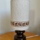 Lampe et abat-jour céramique vintage, 1970
